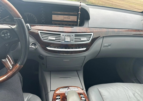 Mercedes-Benz Klasa S cena 32900 przebieg: 217000, rok produkcji 2006 z Baranów Sandomierski małe 137